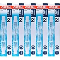 Los mejores  - 5 pcs Osram halógena de la lámpara Haloline Pro- R7s- 230V- longitud: 78 mm- 48 W